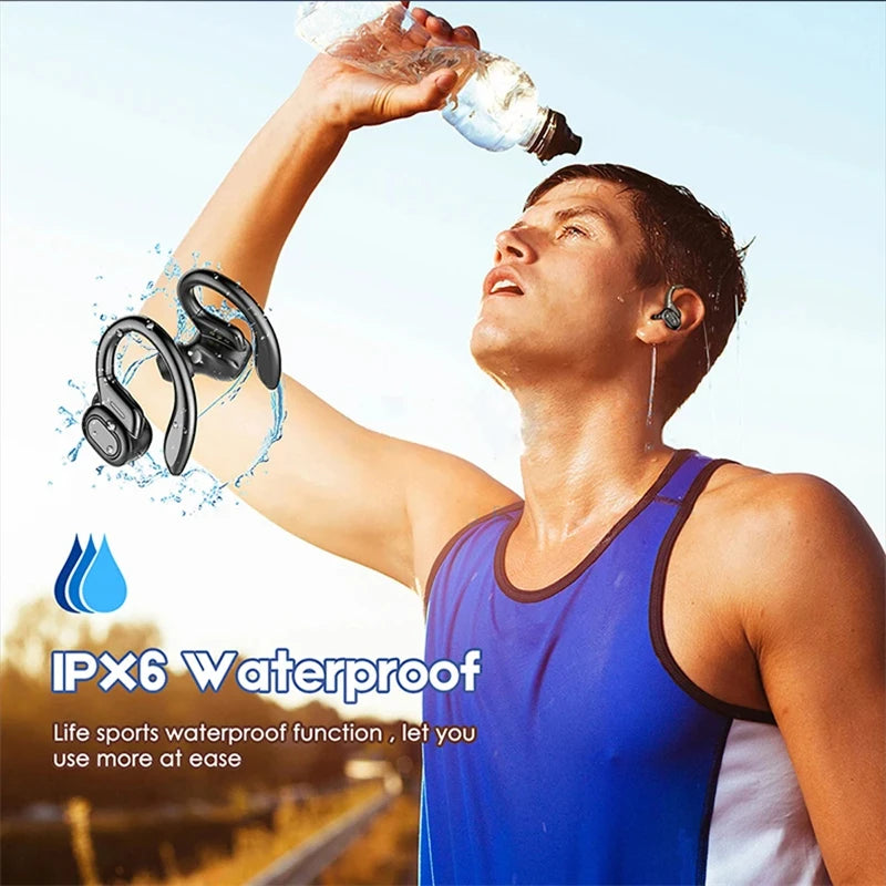 SHUKE Bluetooth Earbuds Wireless Earphones With Mic Earhook Sport