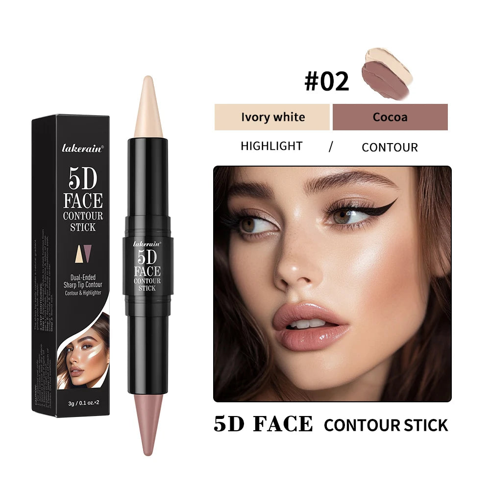 Ibcccndc Dual Head Contour Highlighter Stick Concealer