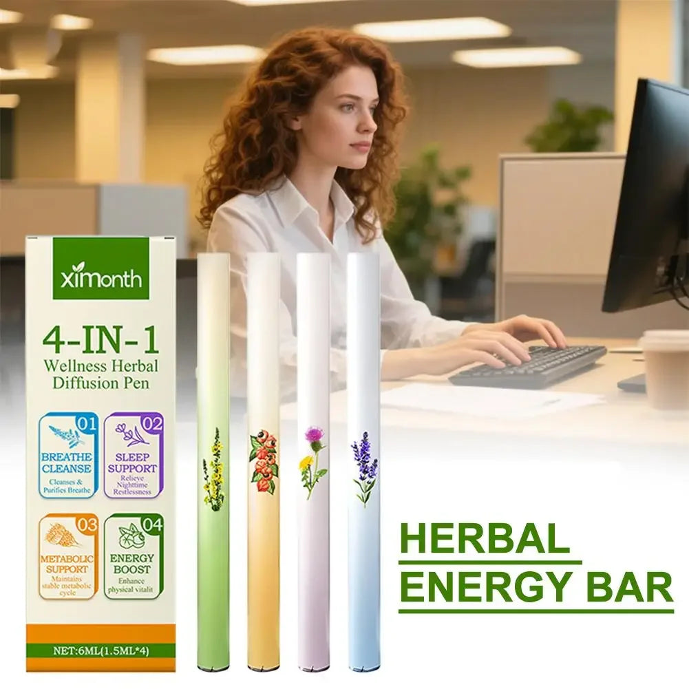 4 In 1 Air Freshening Pen Aromatherapy Diffuser Herbal