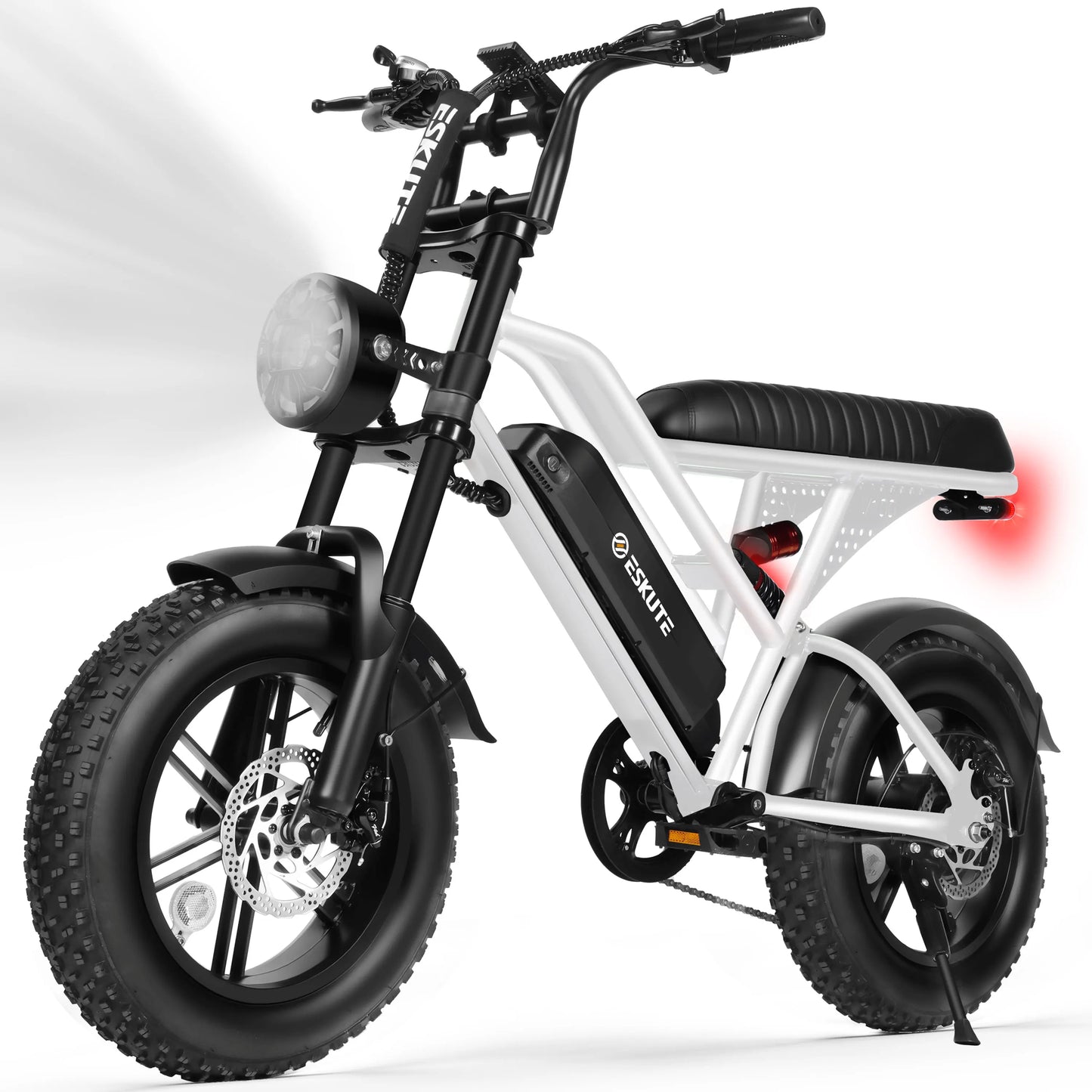 Eskute V100 Electric Dirt Bike With 1500W Peak Power And Dual Suspension