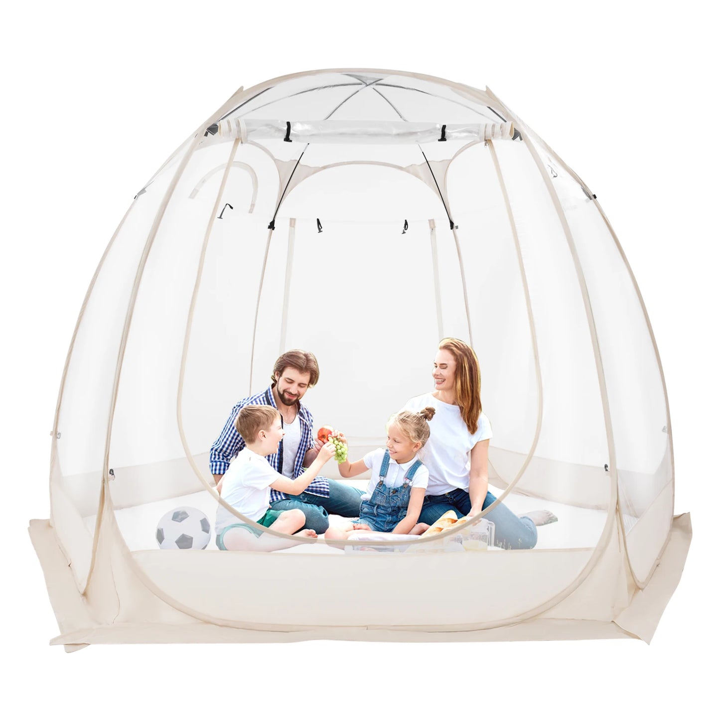 Clear Pop Up Bubble Tent for Garden and Outdoor Courtyard
