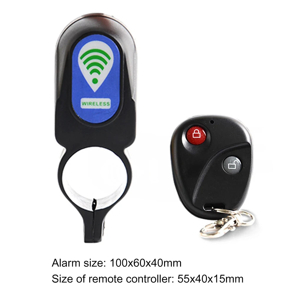 APWIKOGER Wireless Bicycle Anti Theft Alarm Lock With Remote