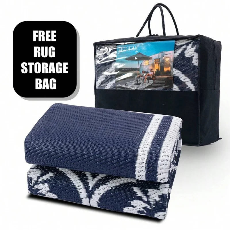 Outdoor Rug Waterproof All Weather Patio Carpet Garden Deck