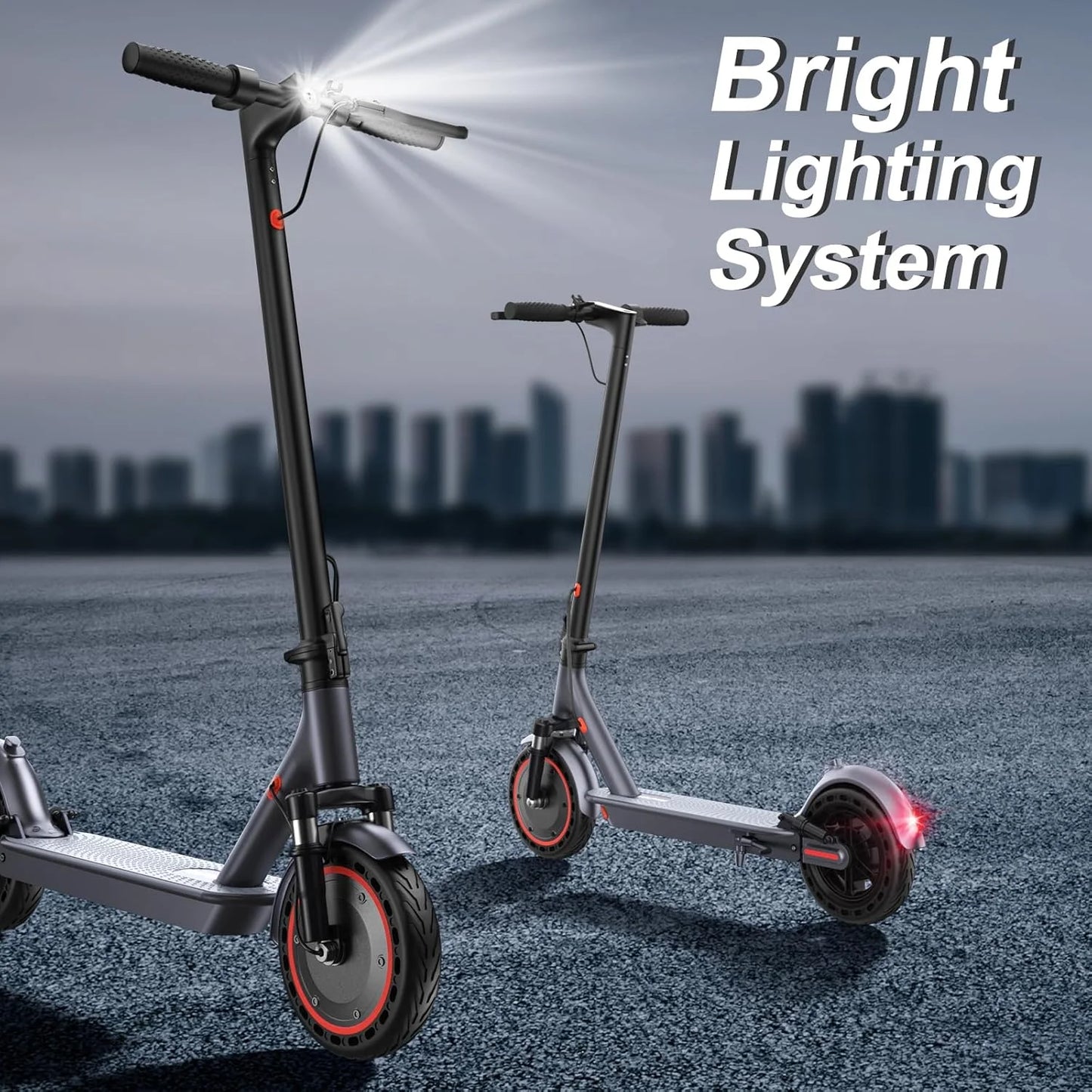Ladped Electric Scooter 500W 22 MPH Folding App Control