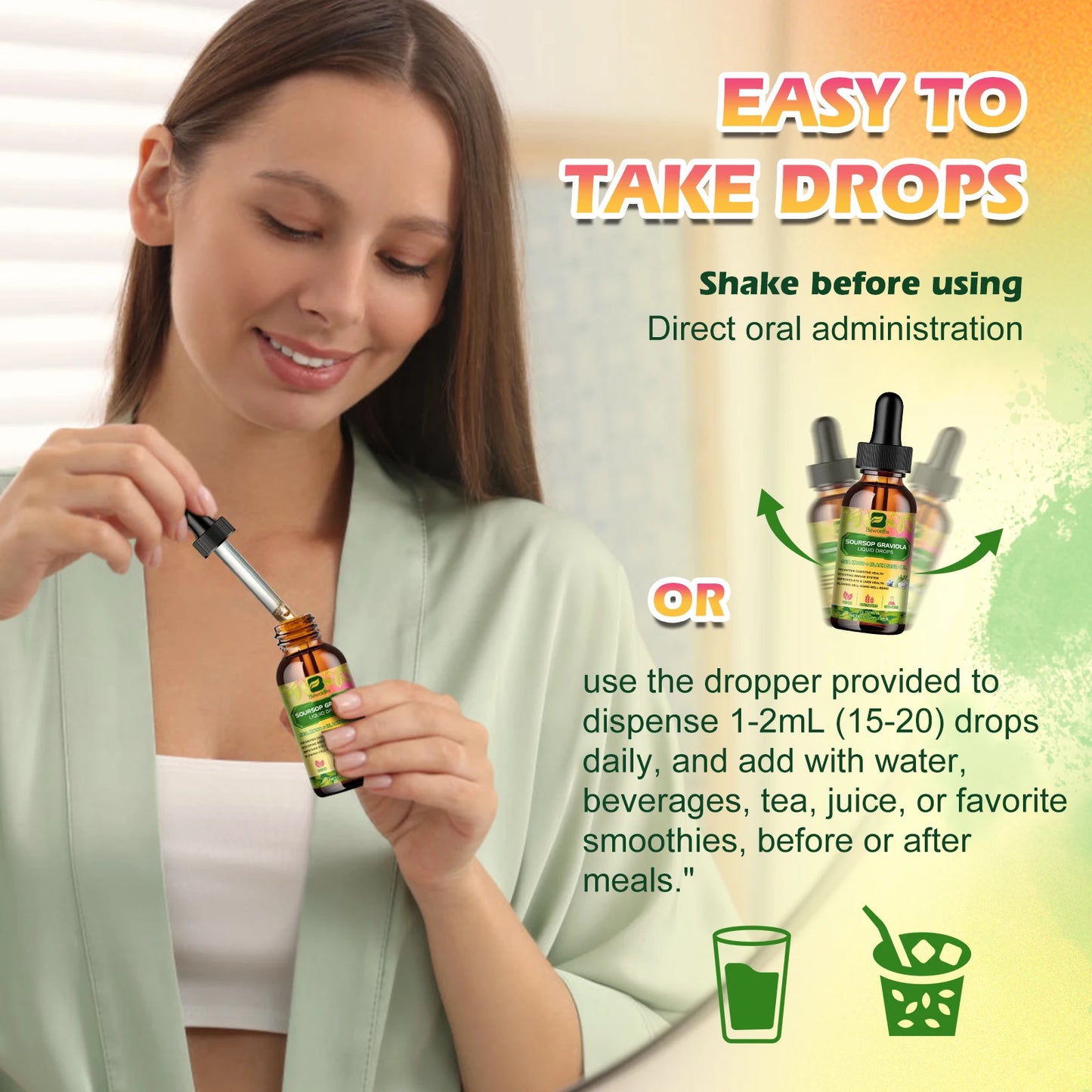 Beworths Graviola Soursop Extract Drops For Immunity And Kidney Support