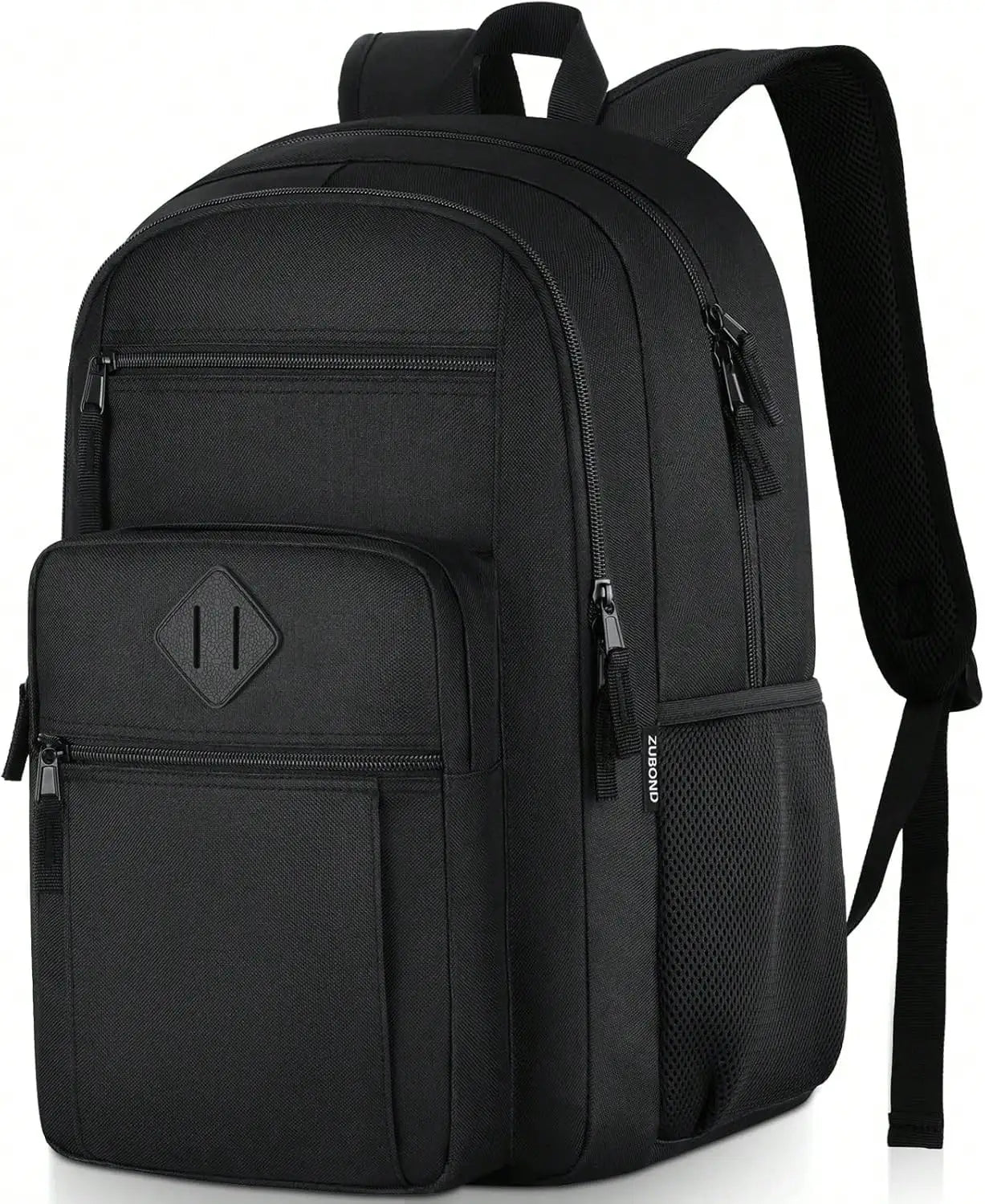 Unisex Cotton Backpack With Laptop Compartment And Bottle Holder