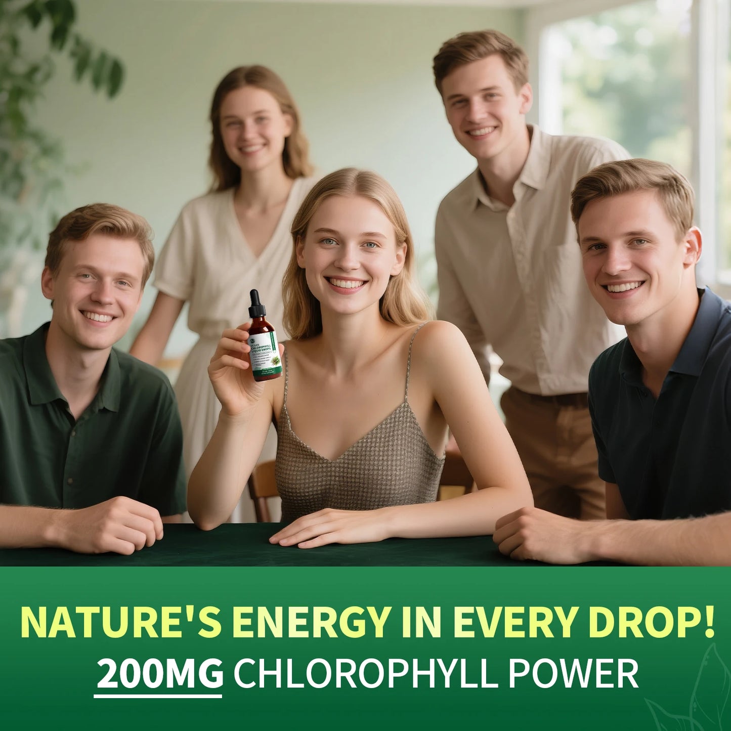 MINCH Chlorophyll Liquid Drops 4X Concentrated Immune Support