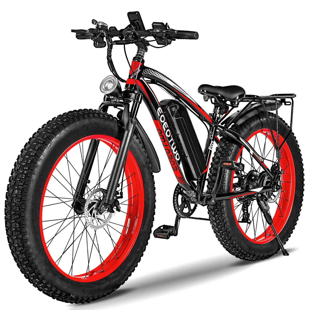 EOEOTWO 1500W Fat Tire Electric Bike Adult All Terrain Commuter