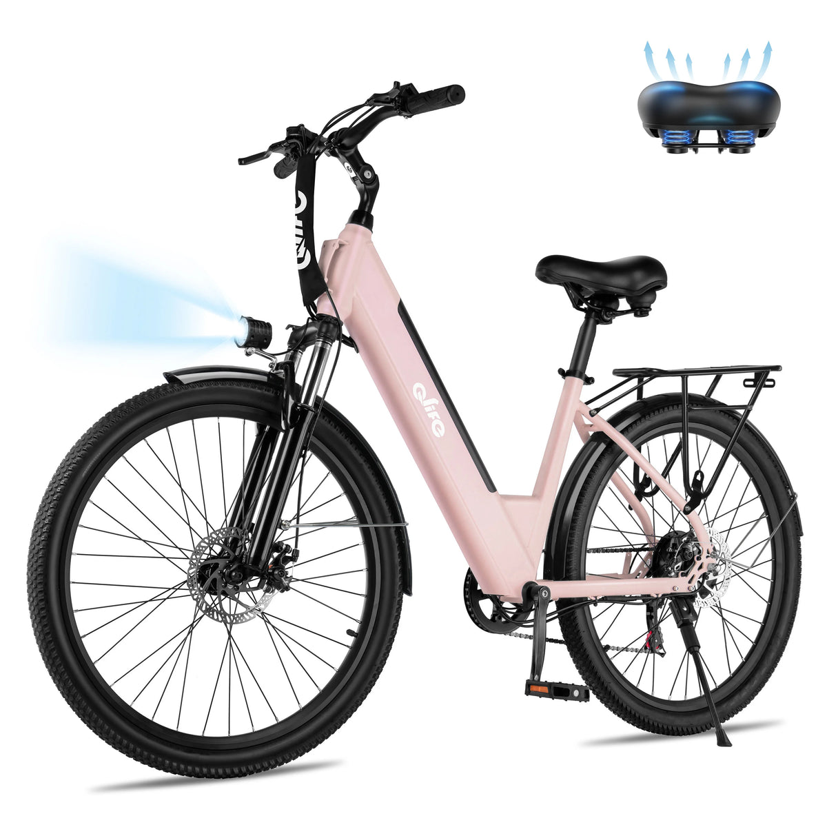 Qlife Cityone St 1200W Electric Bicycle With 48V Battery