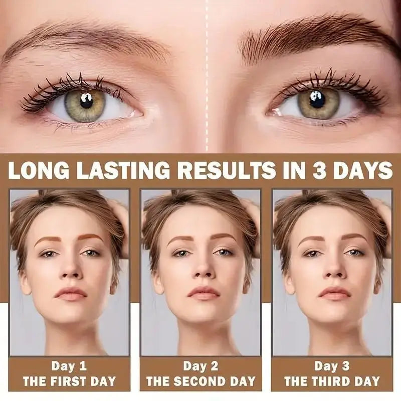 Long Lasting Eyebrow Gel Tattoo Easy Peel Off Waterproof