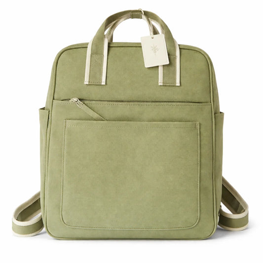 Women Square Backpack Tote For Laptop And School Everyday Use
