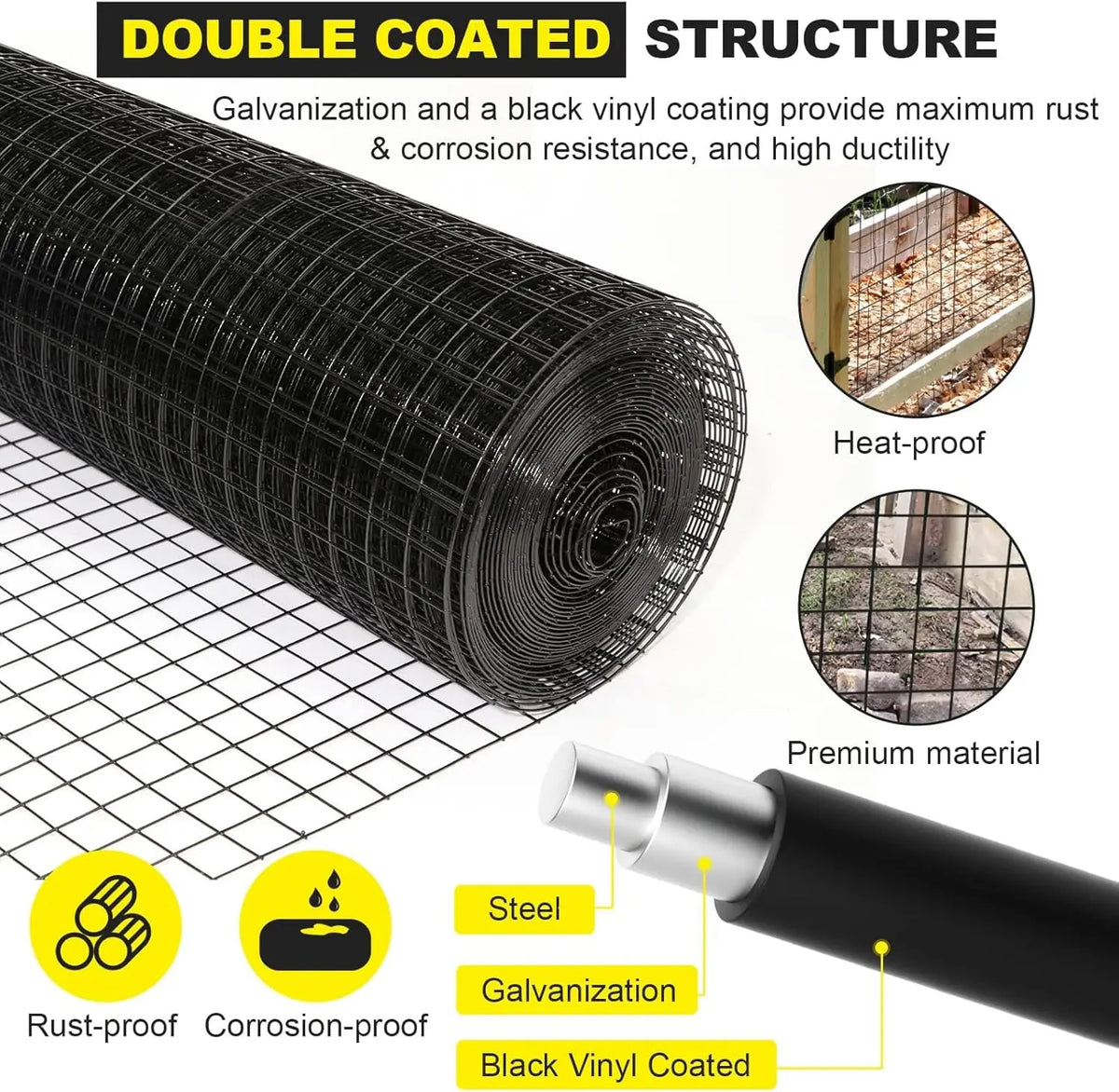 Heavy Duty Galvanized Welded Wire Mesh For Fencing Projects