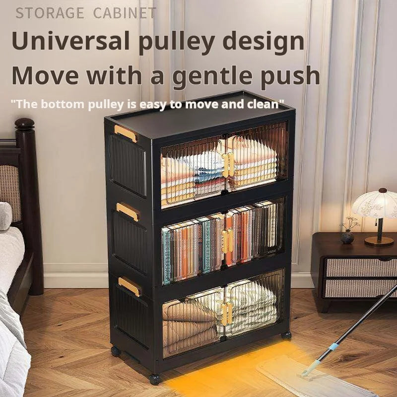 Onenoble 19 7 Inch Large Capacity Foldable Storage Cabinet