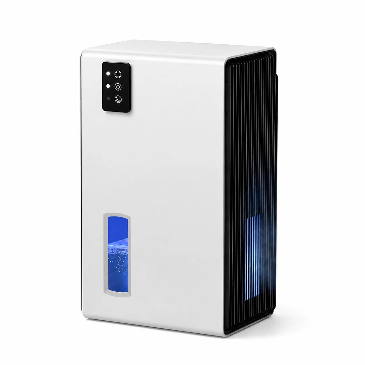 Home Portable Quiet Dehumidifier Semiconductor Moisture Remover 34OZ Daily Dehumidification Auto Stop Design For Bedroom Bathroom Wardrobe Small Apartment
