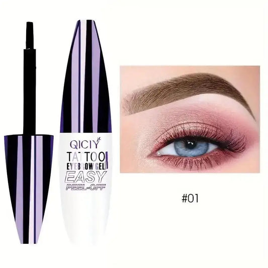 Long Lasting Eyebrow Gel Tattoo Easy Peel Off Waterproof