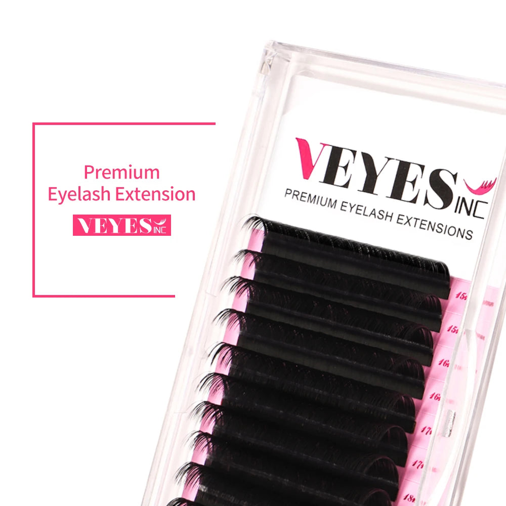 VEYES INC Premium Individual Eyelash Extensions Matte Lashes Classic