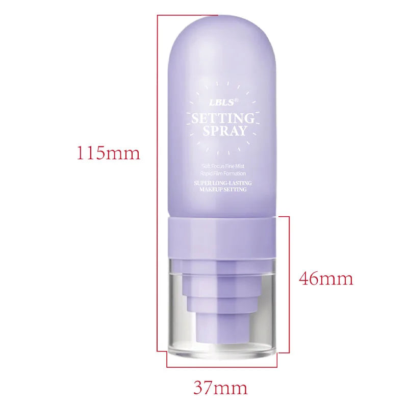 24-Hour Long Lasting Setting Spray, Makeup Setting Spray 55ml, Hydrating Moisturizing Long Lasting Fixing Spray, Gentle No Irritation Makeup Fixer For All Skin Types.