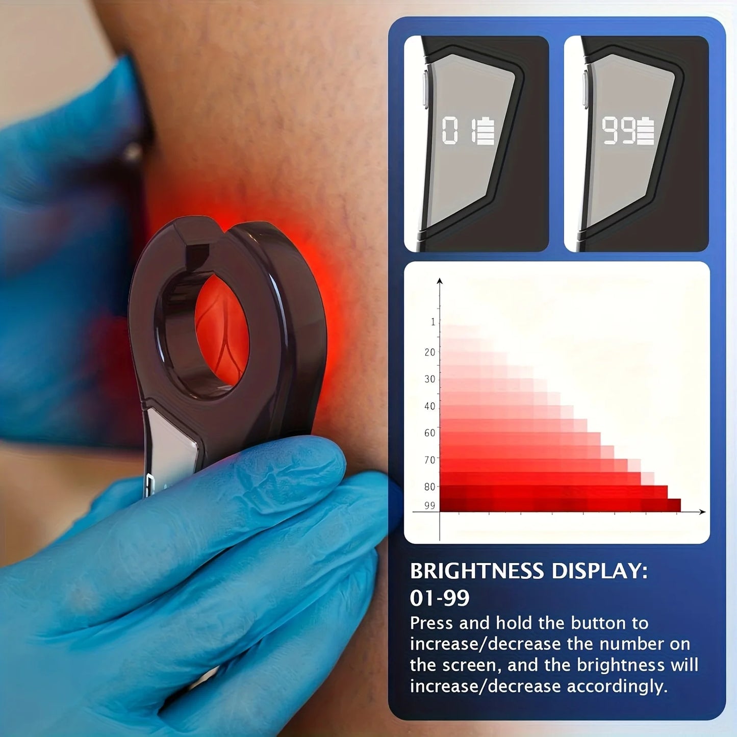 Jitesy Infrared Vein Locator Rechargeable 18 LED Vein Finder