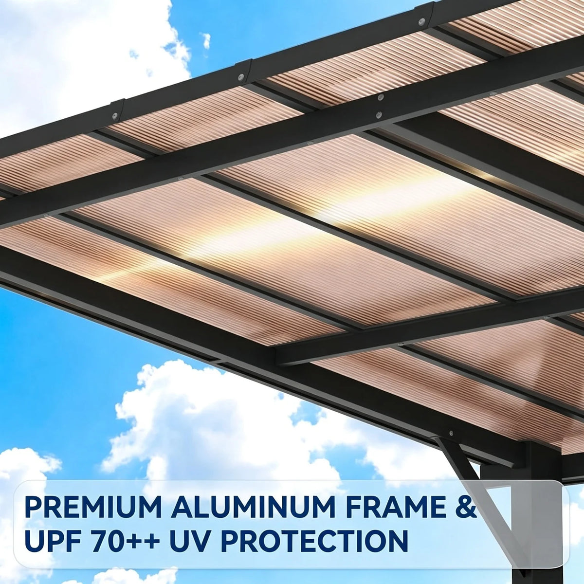 Nordivale Hardtop Metal Gazebo Outdoor Patio Shelter