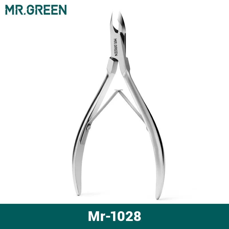 MR.GREEN Cuticle Nippers Nail Clippers Stainless Steel Trimmer