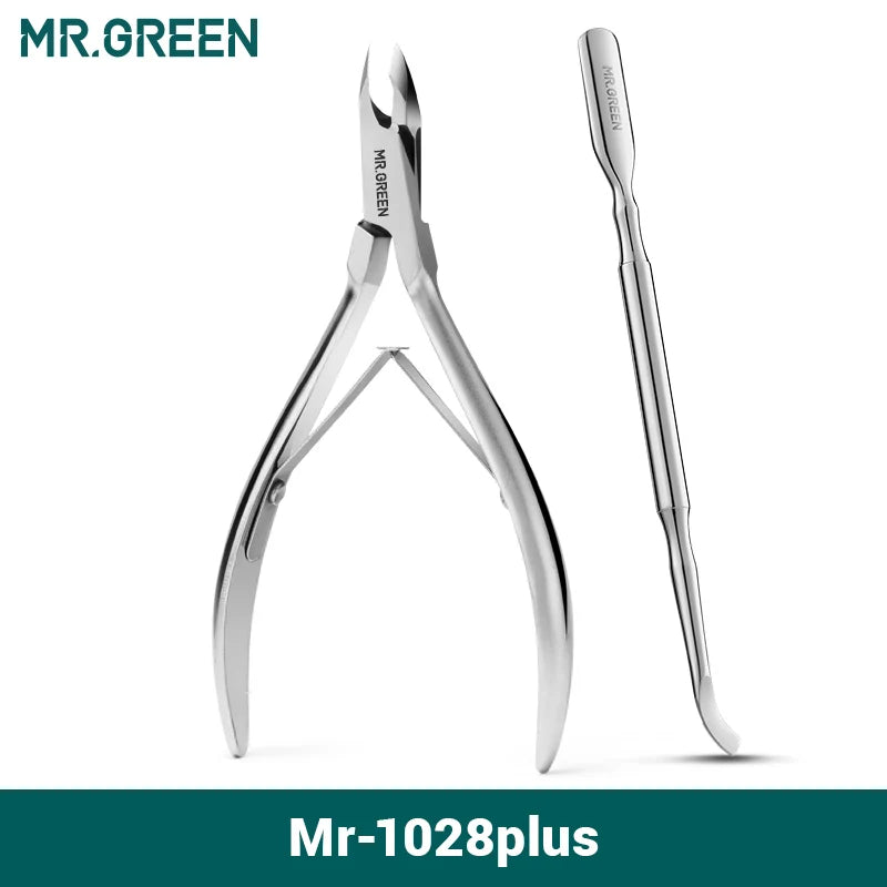 MR.GREEN Cuticle Nippers Nail Clippers Stainless Steel Trimmer