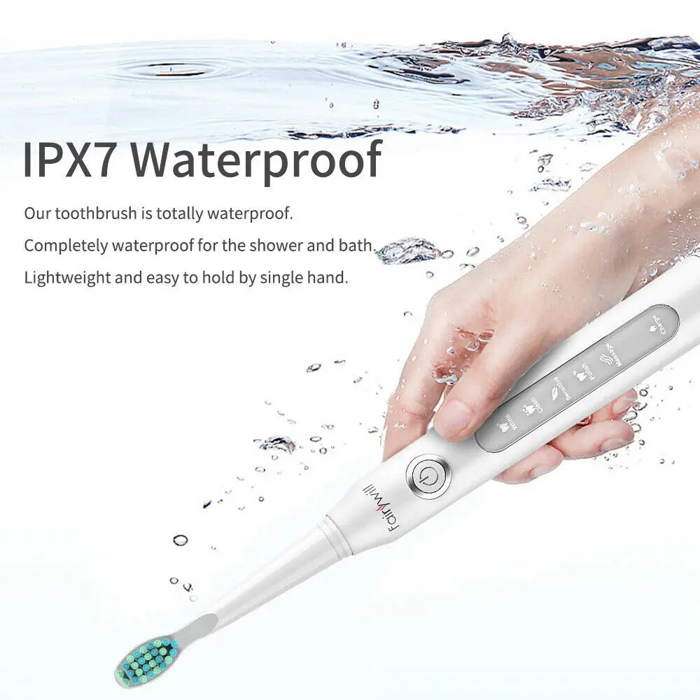 Fairywill FW-D7 Electric Sonic Toothbrush Waterproof Rechargeable