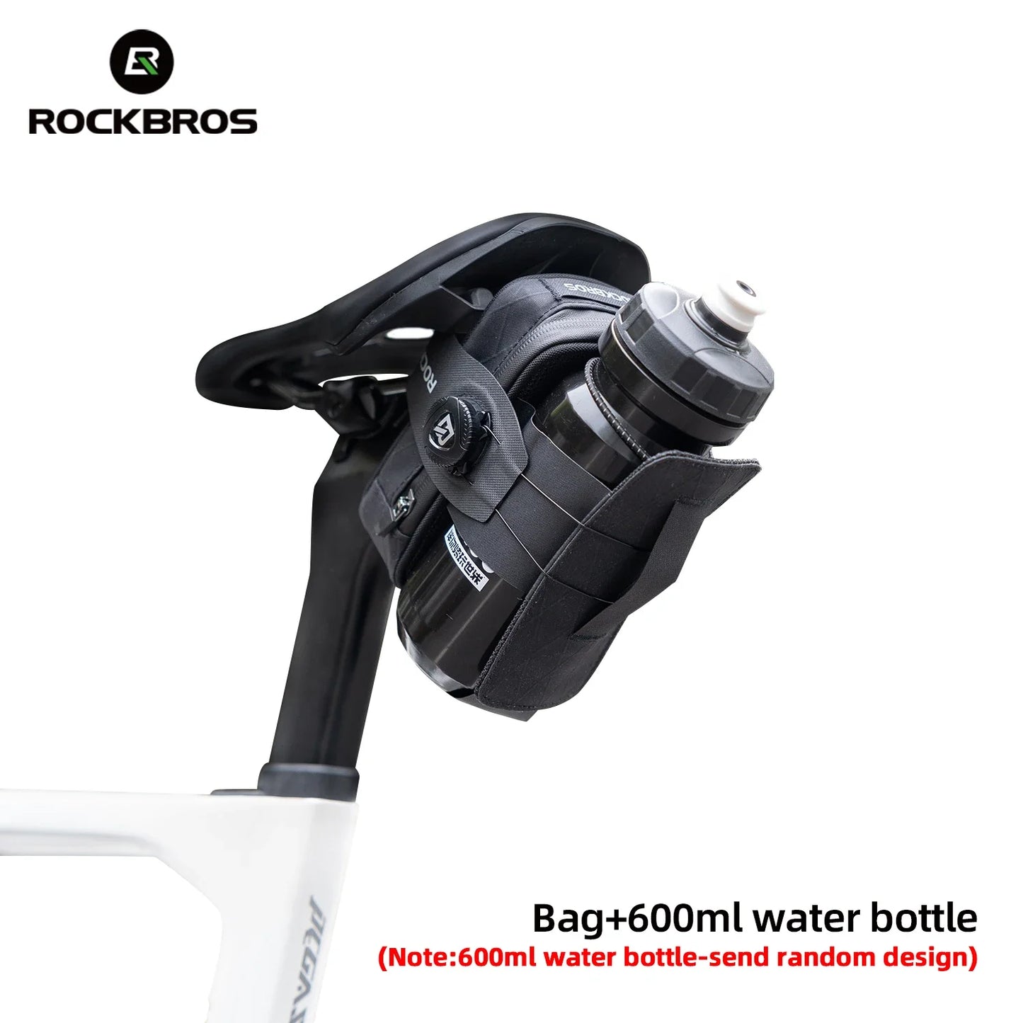 ROCKBROS Bicycle Multifunctional Tail Bag With Water Bottle Holder
