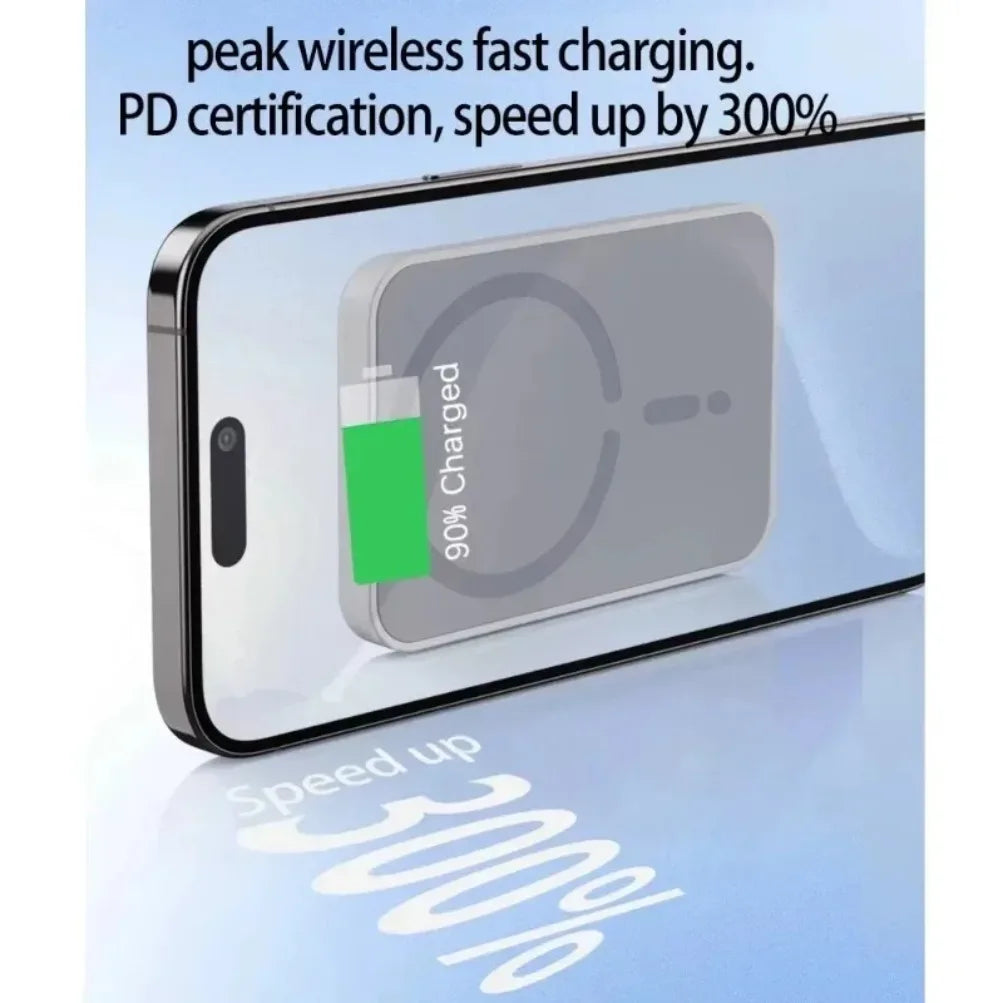 Car MagSafe Wireless Charger With Air Vent Phone Holder