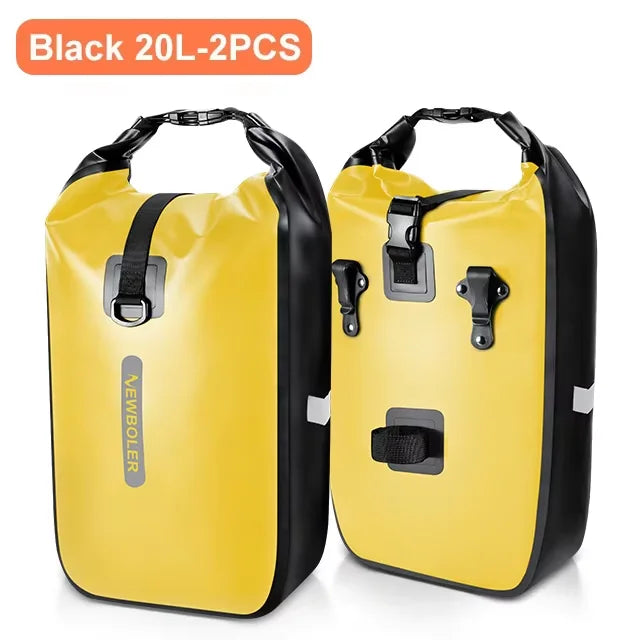 NEWBOLER Waterproof Front Fork Bag 10L-20L Quick Release Bicycle Bag