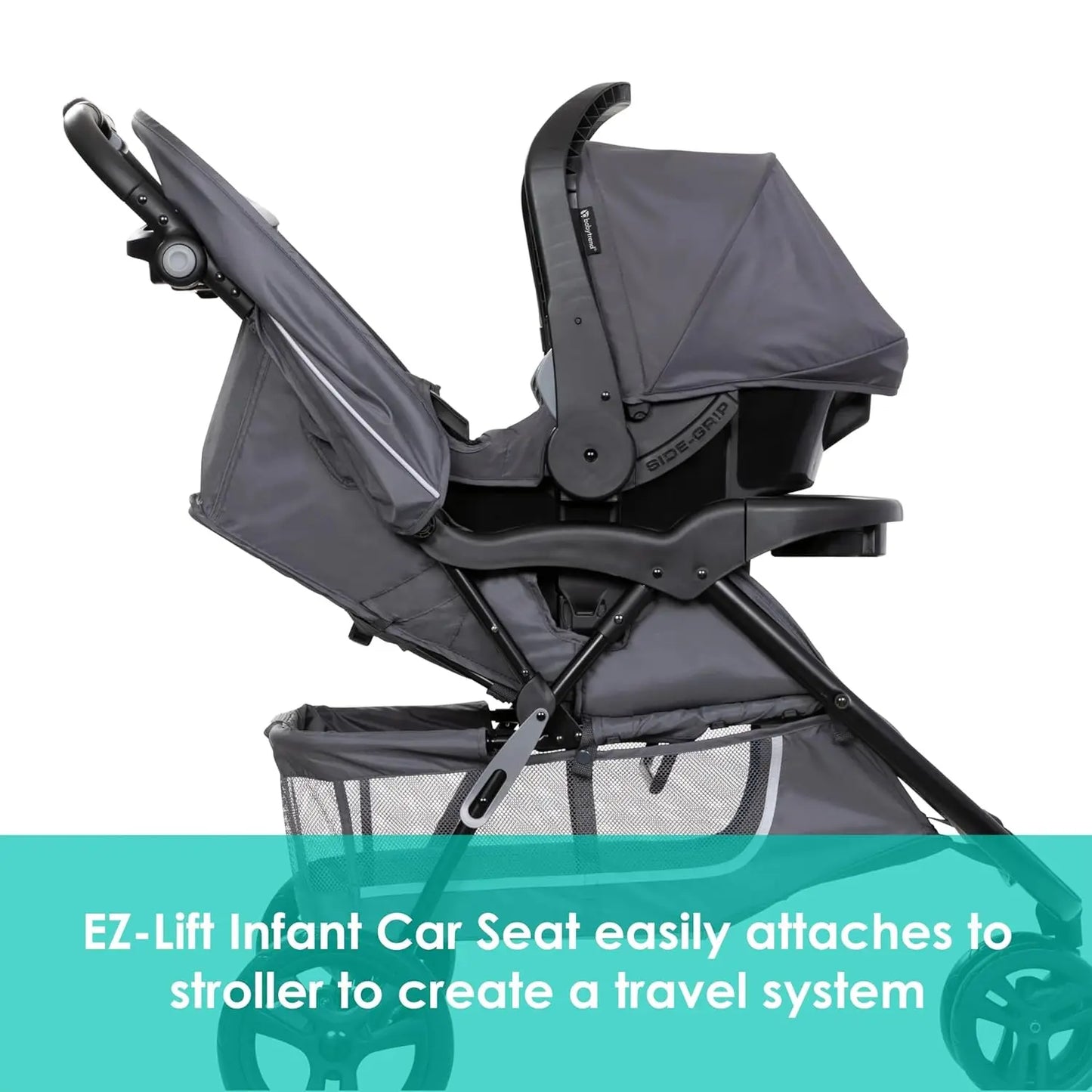 Baby Trend EZ Ride Travel System With Infant Car Seat