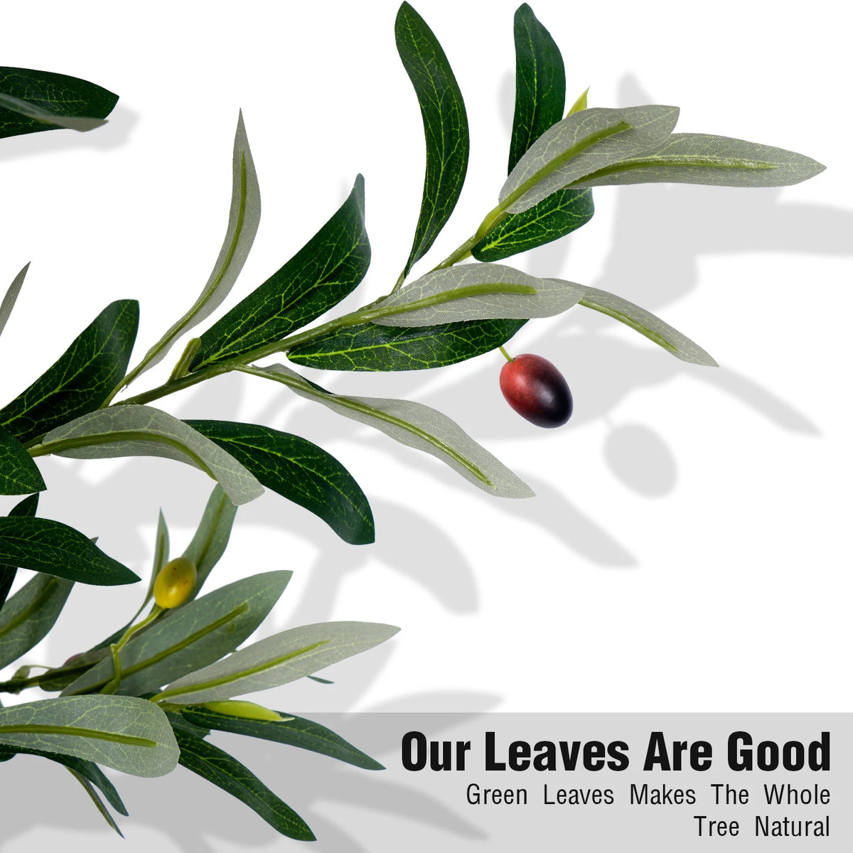 Olitree Artificial Olive Tree With Lifelike Fruits For Home Decor