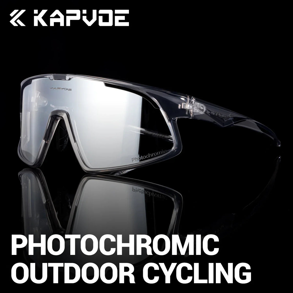 Kapvoe 2026 Outdoor Polarized Sports Glasses on Sale Cycling Sunglasses for Men Women Fishing Hiking Glasses Bike MTB Bicycle Outdoor Eyewear UV400