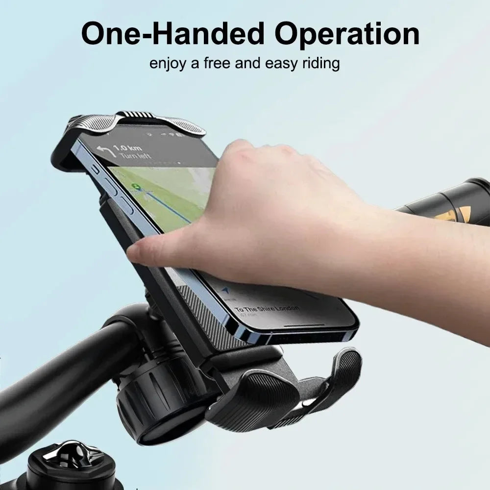Anti Slip Shockproof Universal Bike Phone Mount For All Smartphones