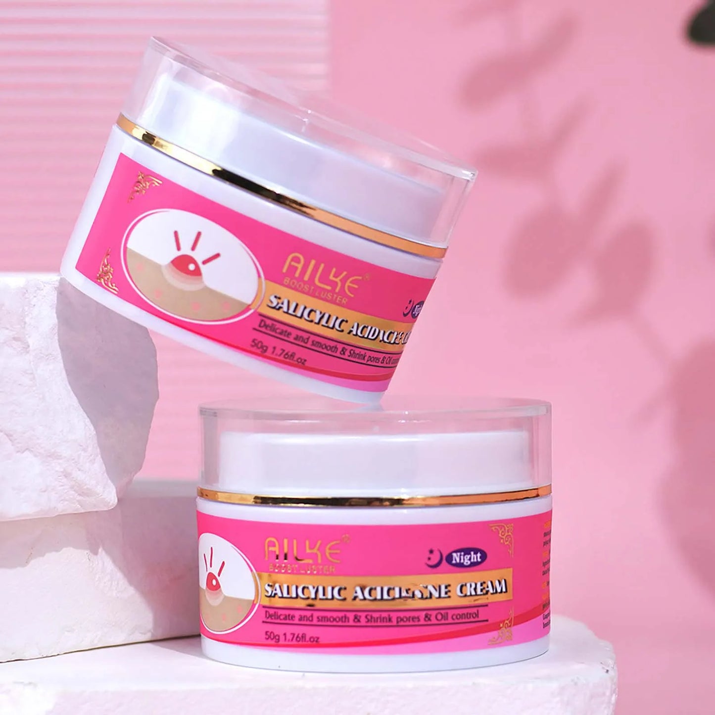 AILKE Natural Skin Brightening Cream For Acne And Stains Moisturizing
