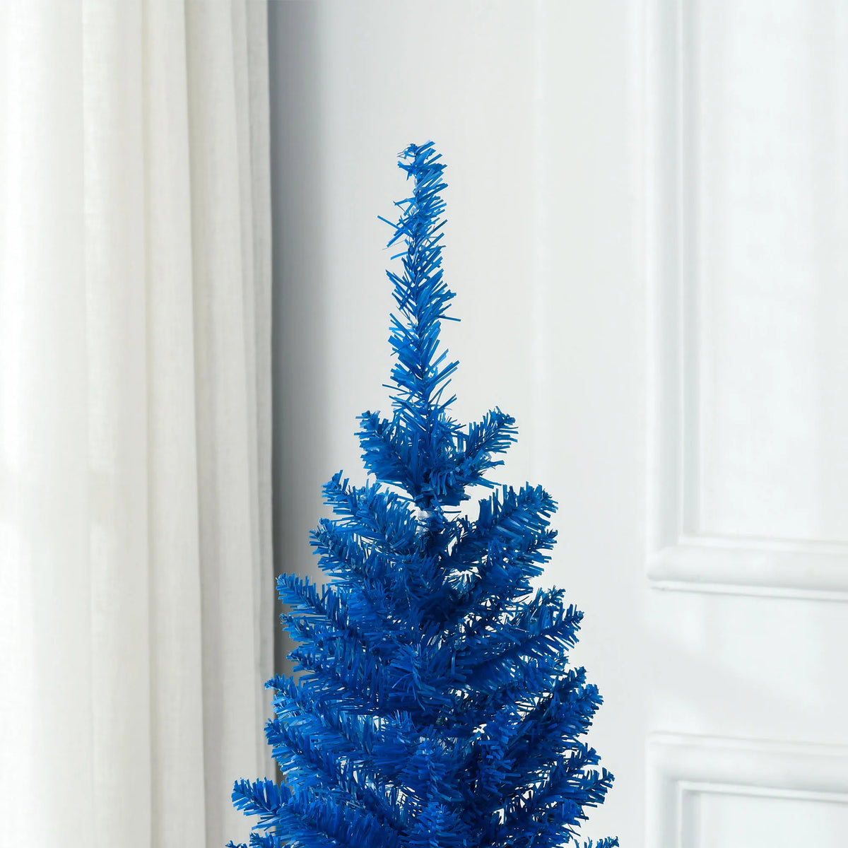 HOMCOM Artificial Pencil Christmas Tree With Realistic Branch Tips