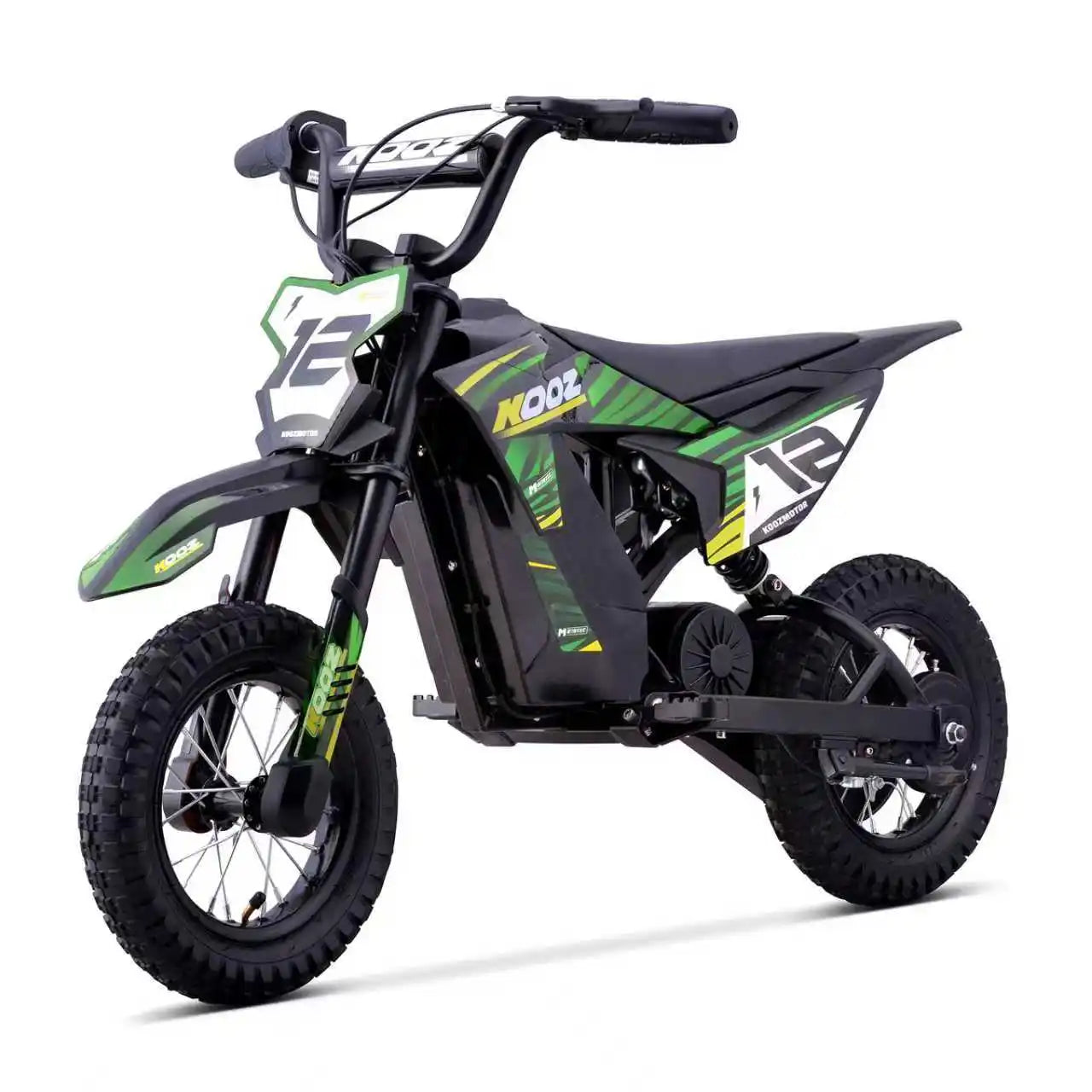 KOOZ HP122E 36V Electric Dirt Bike for Kids, 3 Speeds