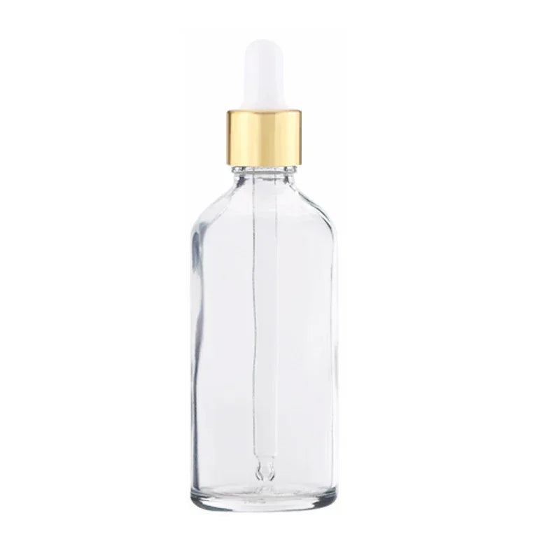Brown Glass Dropper Bottles 30ml 50ml Refillable For Essential Oils