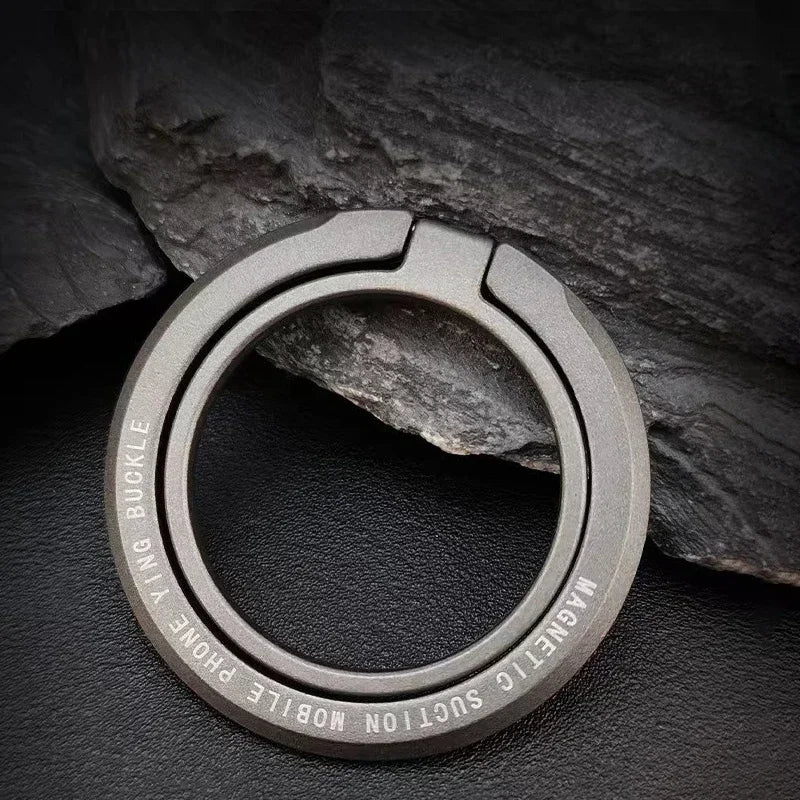 MagSafe Magnetic Ring Holder With Removable Grip Stand For iPhone