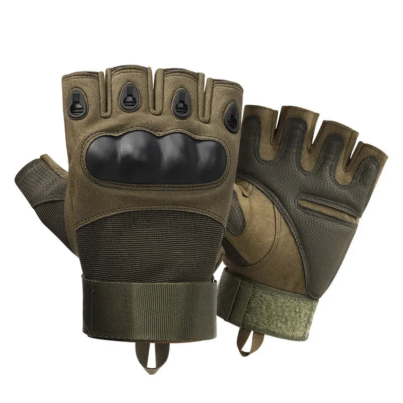 Motorcycle Gloves Unisex Tactical Knuckle Protection Full Finger