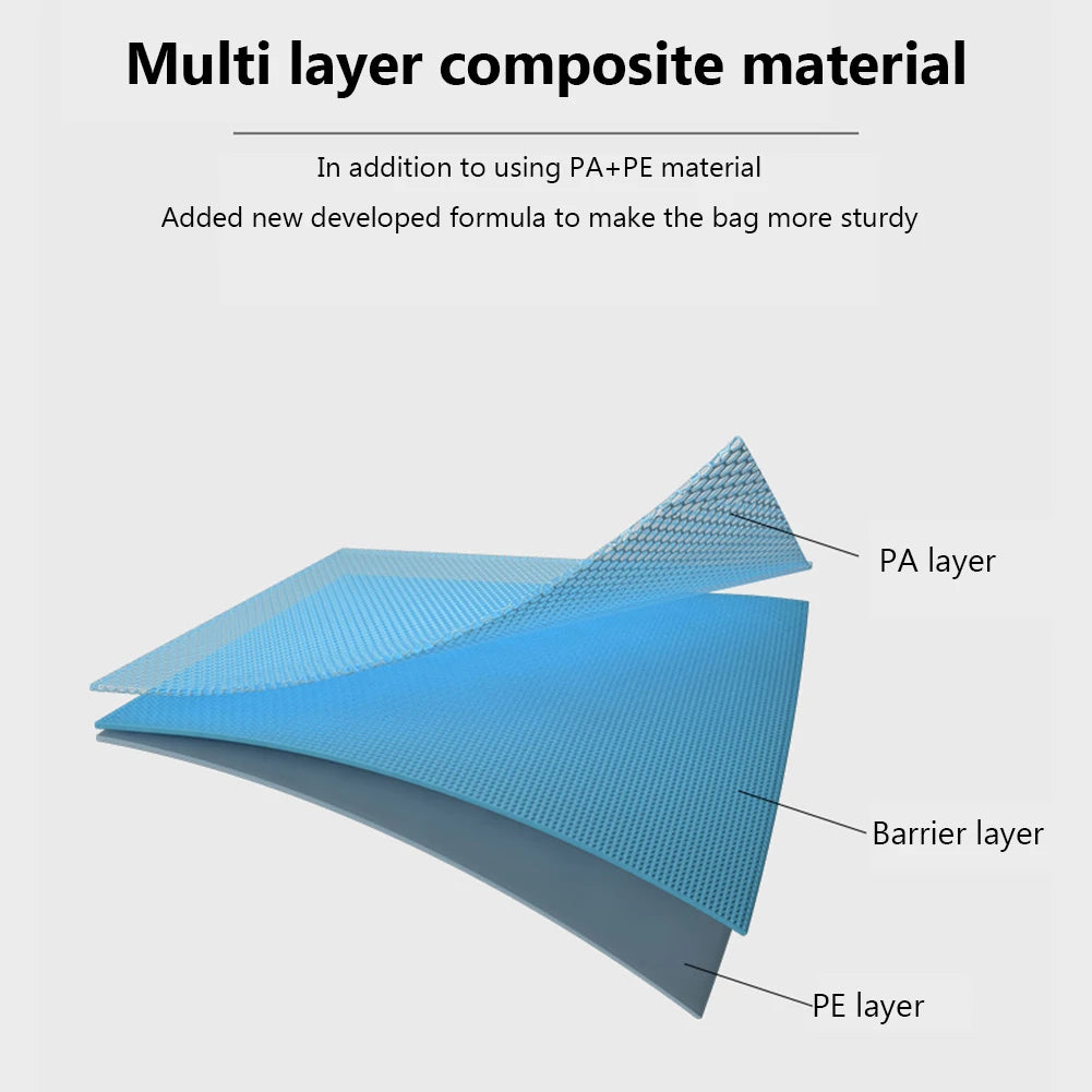 Folding Vacuum Storage Bags For Clothes And Blankets Space Saver