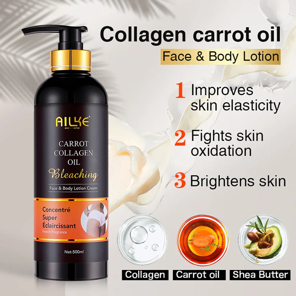 AILKE Whitening Face Serum With Organic Collagen For Even Tone