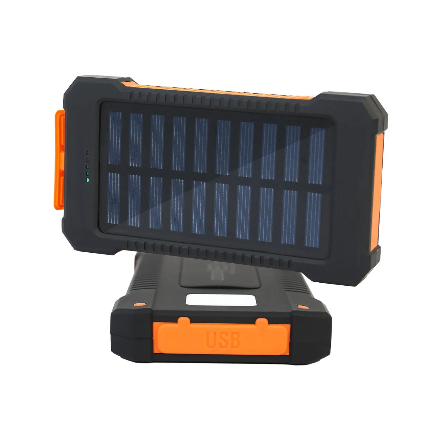 26800mAh Solar Power Bank With Wireless PD18W Fast Charging Waterproof Flashlight