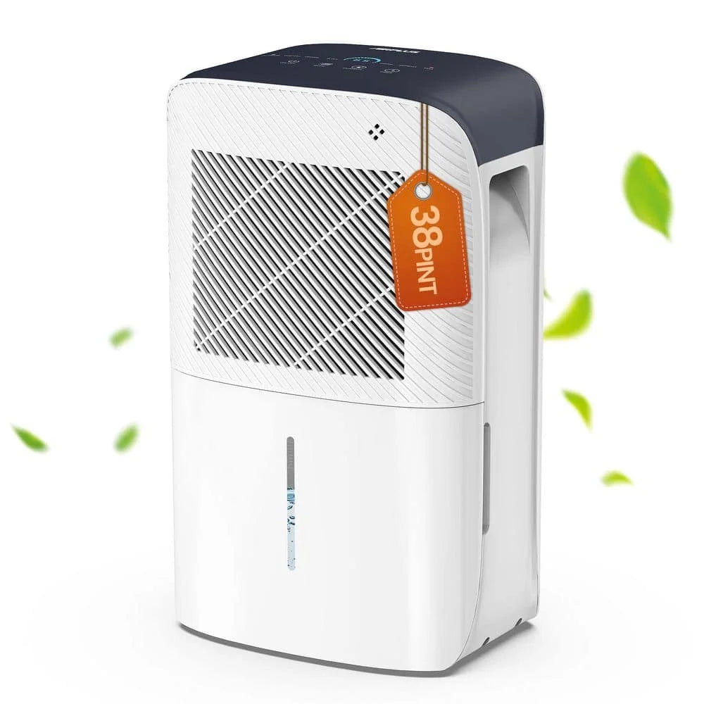 AIRPLUS Portable Dehumidifier With Auto Defrost And Continuous Run