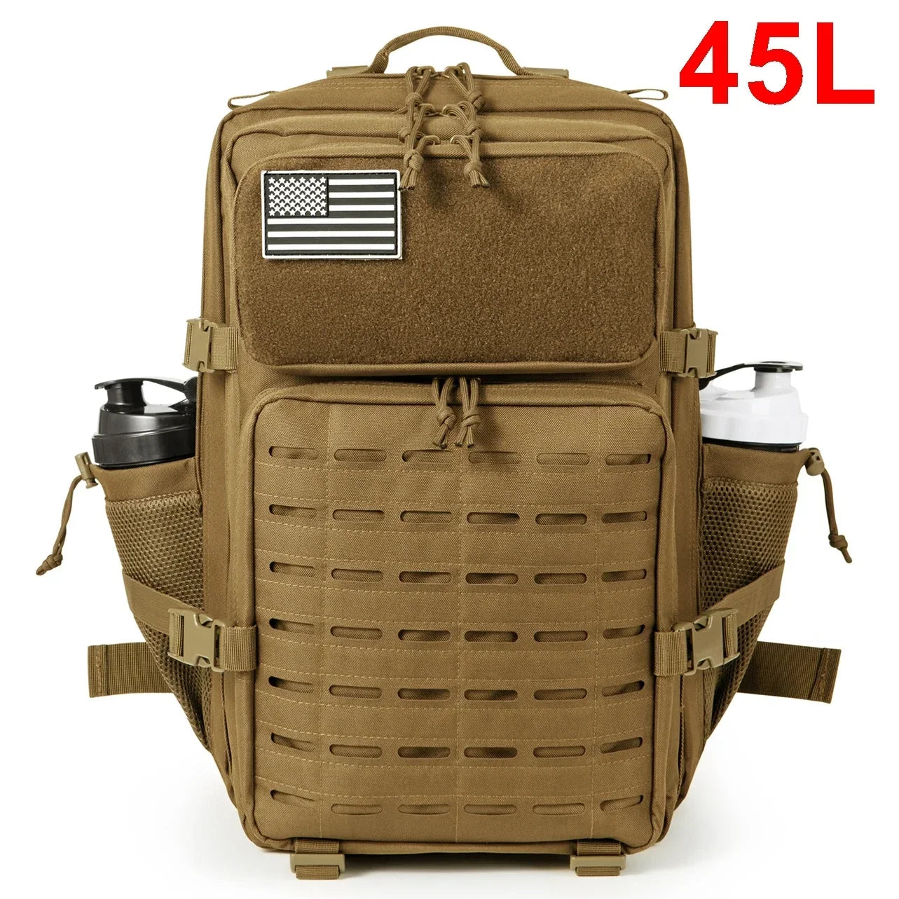 ReFire Gear Tactical Backpack Outdoor Activities With Water Bottle Holder