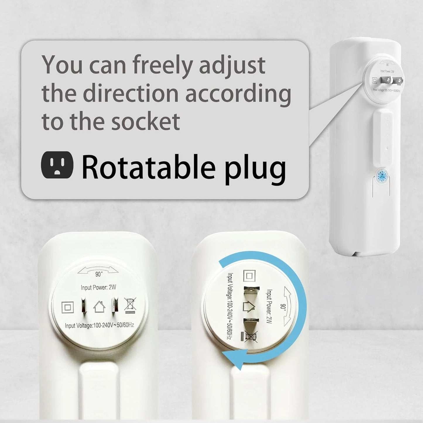NAMSTE Plug In Smart Bluetooth Oil Diffuser Rooms Waterless Aromatherapy