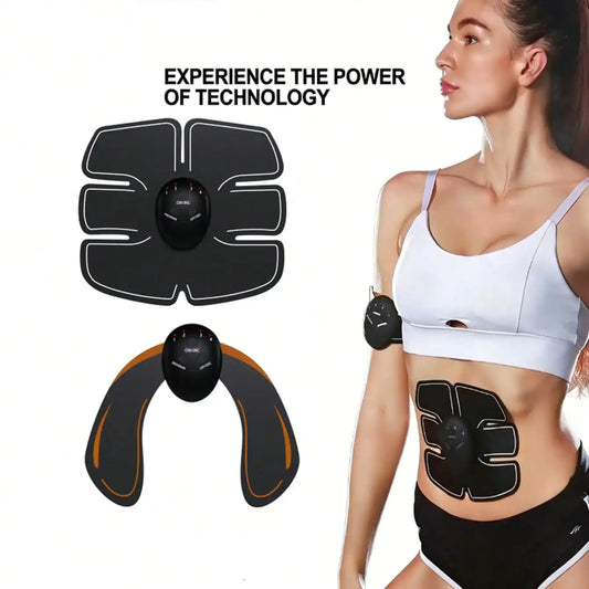 EMS Muscle Stimulator Abdominal Trainer and Buttocks Fitness Massager