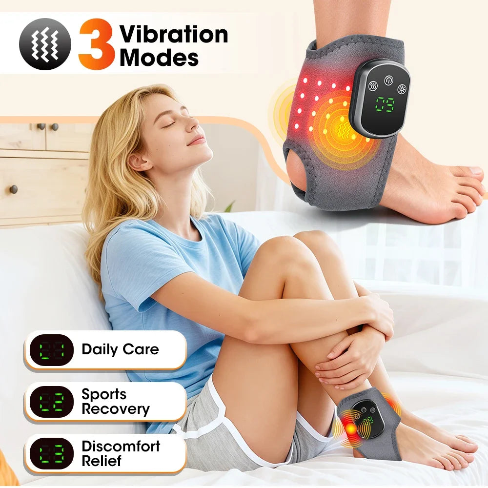 PASTSKY Electric Wrist Massager With Far Infrared Heat Vibration