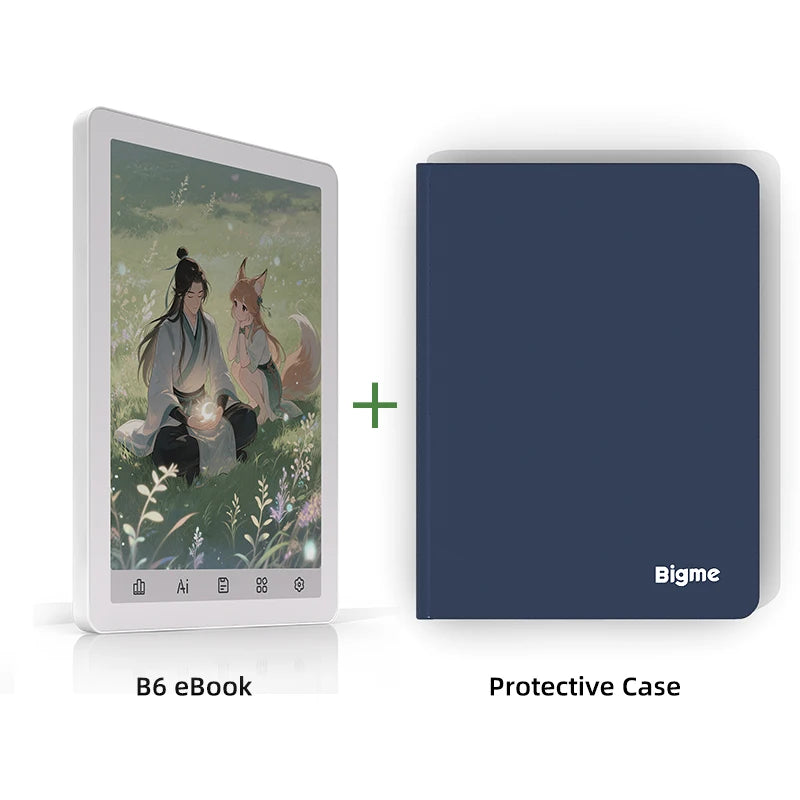 BIGME B6 Colorful E Ink Reader With Eye Protecting Display