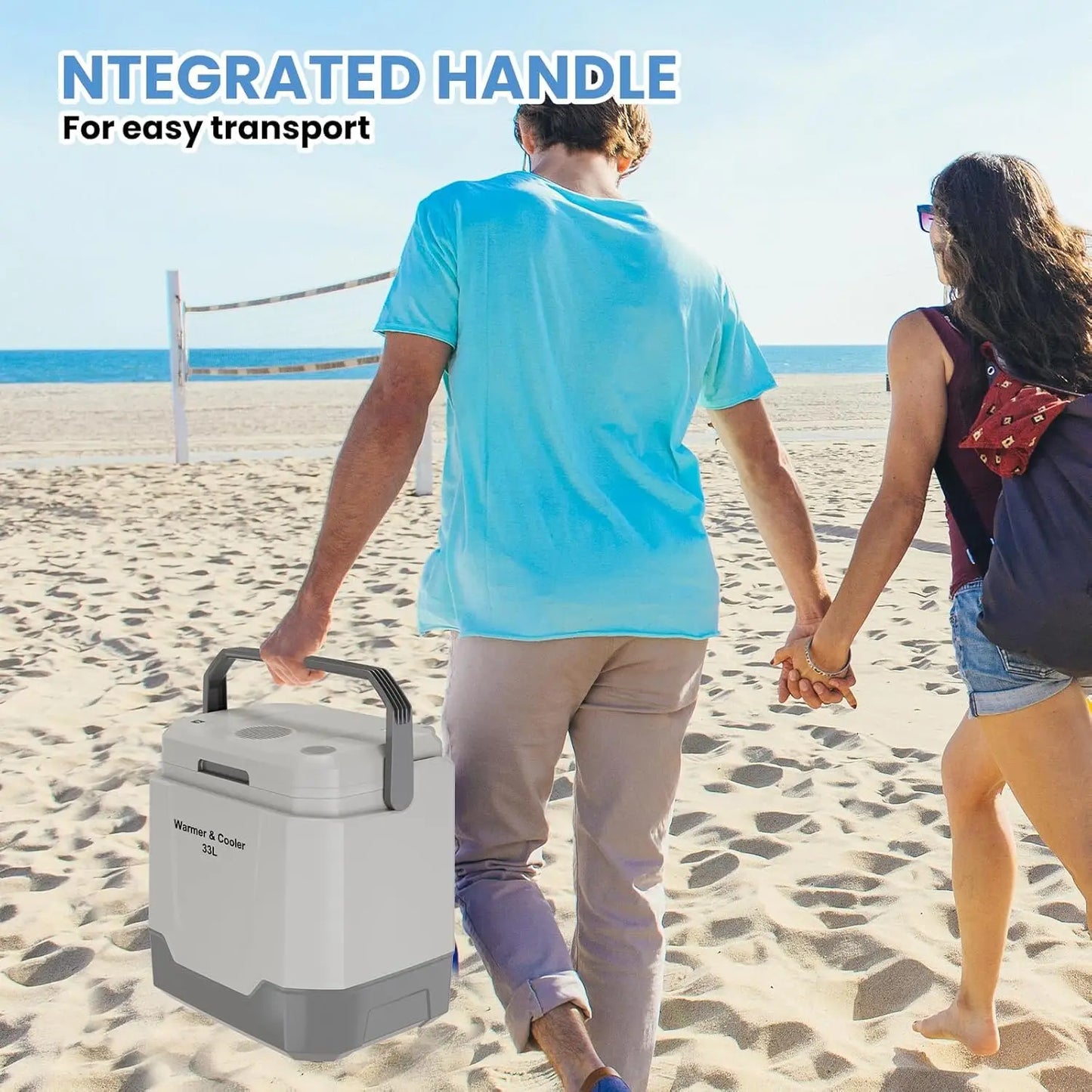 Electric Cooler And Warmer Portable Car Refrigerator For Travel
