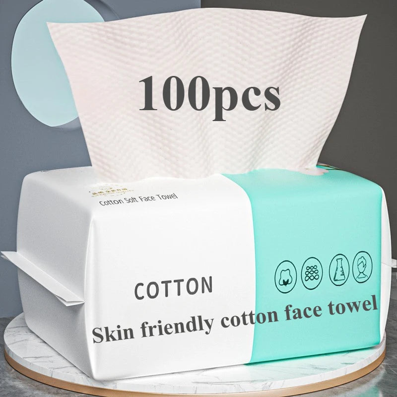 Thickened Disposable Face Towel for Makeup Removal Pack of 50